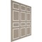 Ekena Millwork Wainscot Paneling Kit, Urethane, 94-1/2 in L, Factory Primed WPKUFW013P108 - alternate 2